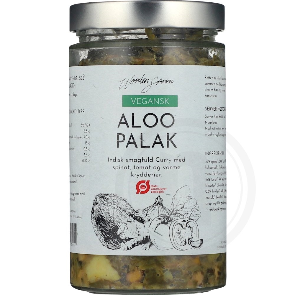 Aloo palak øko.