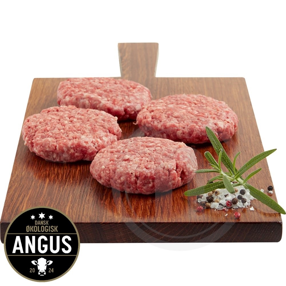 Angus burgerbøffer øko.