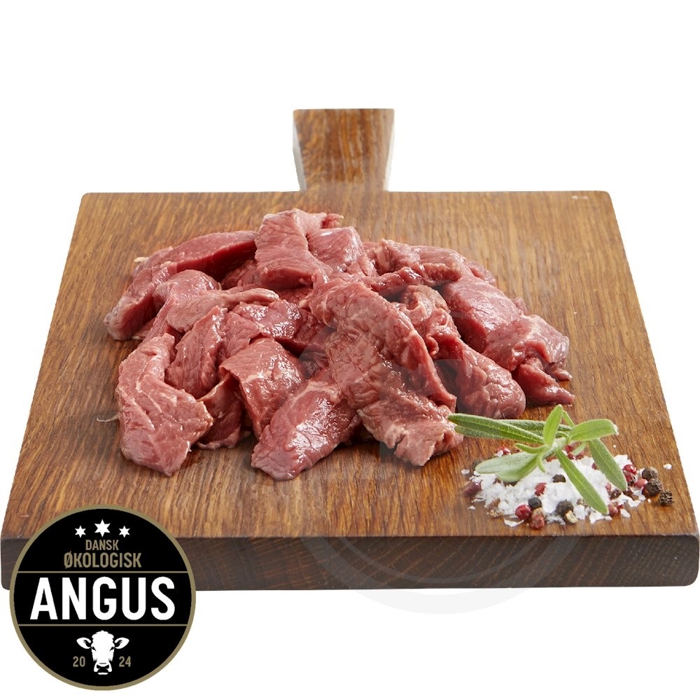 Angus Oksestrimler Øko.