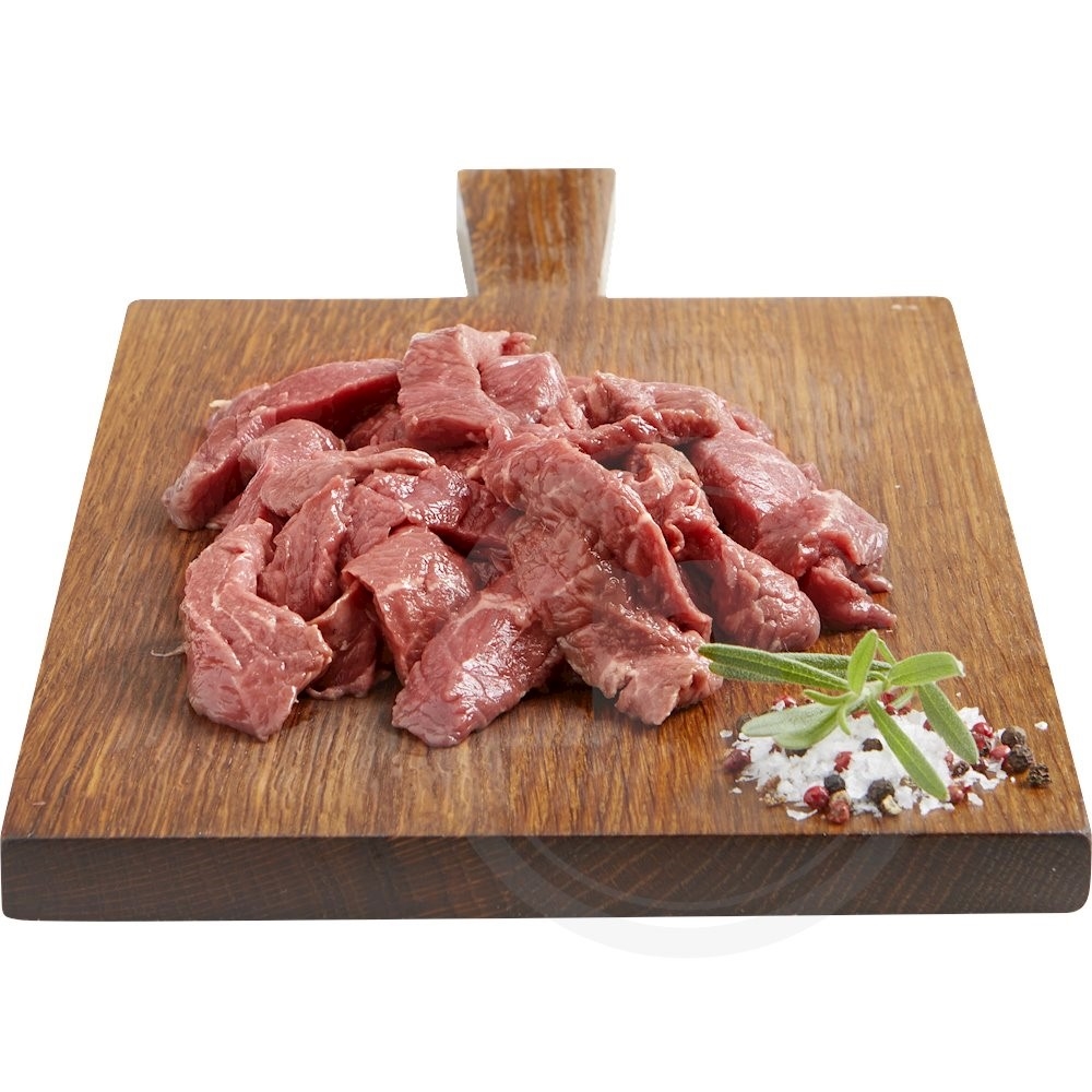 Angus Oksestrimler Økologisk 375 g