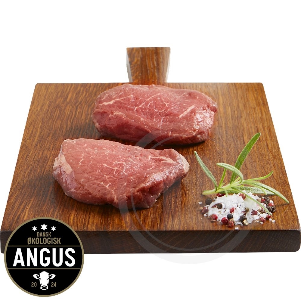 Angus Tykstegsbøffer Øko. 2 stk