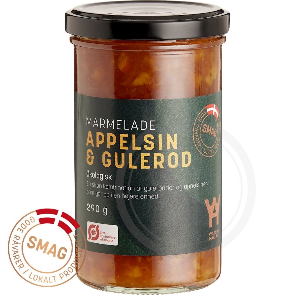 Appelsin/gulerod marmelade øko fra SMAG – Leveret med nemlig.com