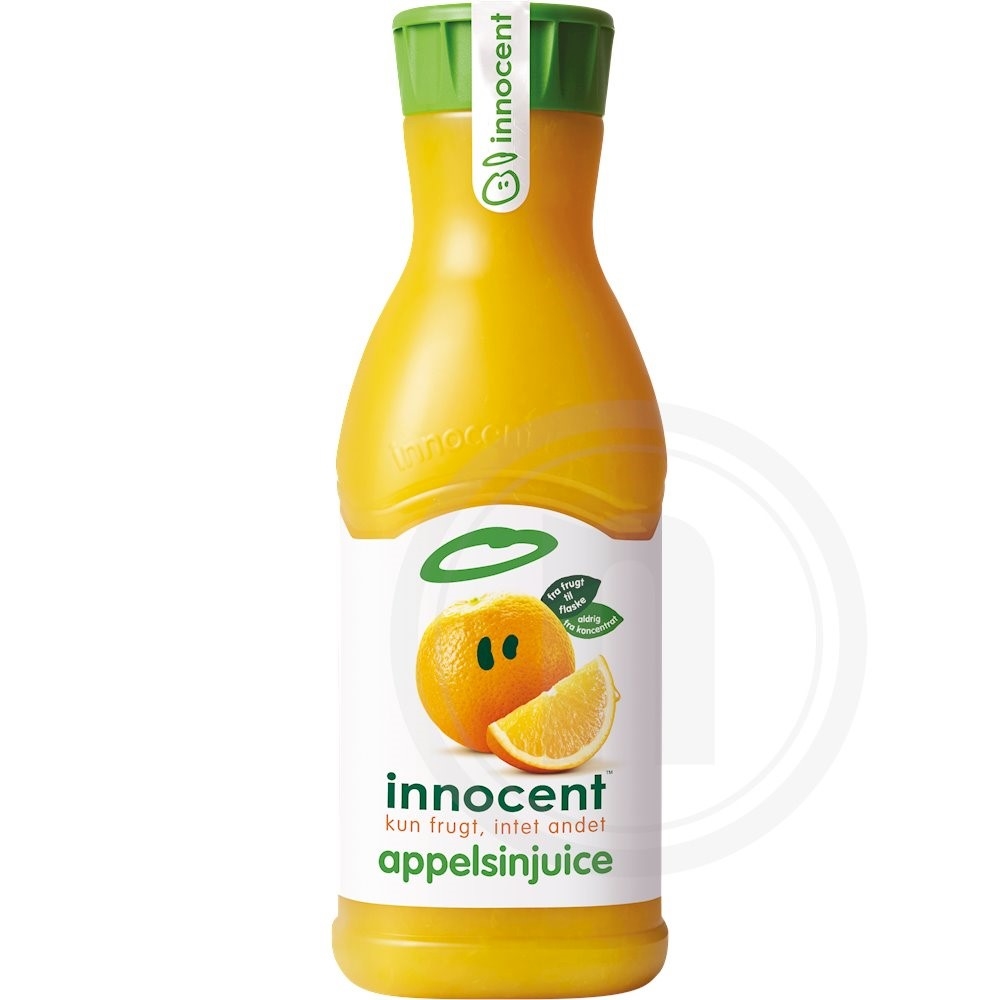Appelsinjuice m. frugtkød