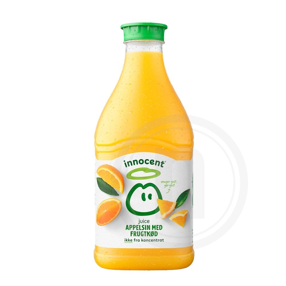 Appelsinjuice m. frugtkød