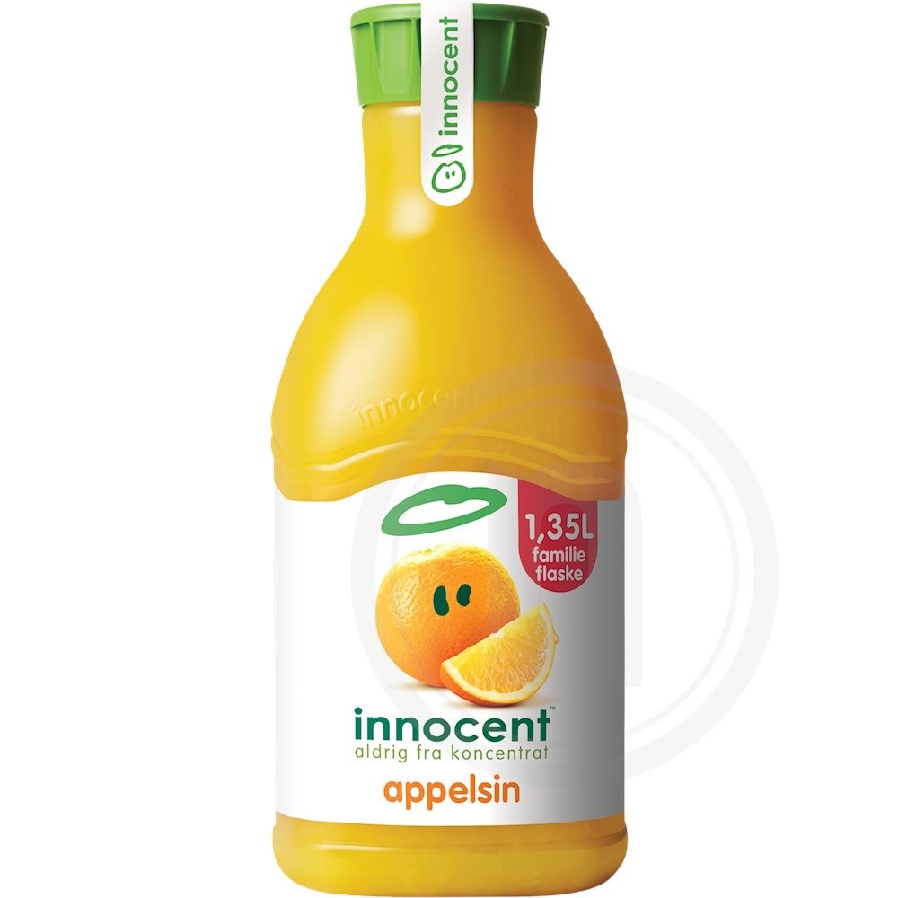 Appelsinjuice m. frugtkød