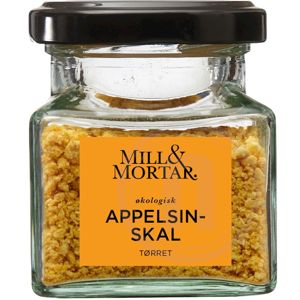 Mill & Mortar Appelsinskal Granulat Øko
