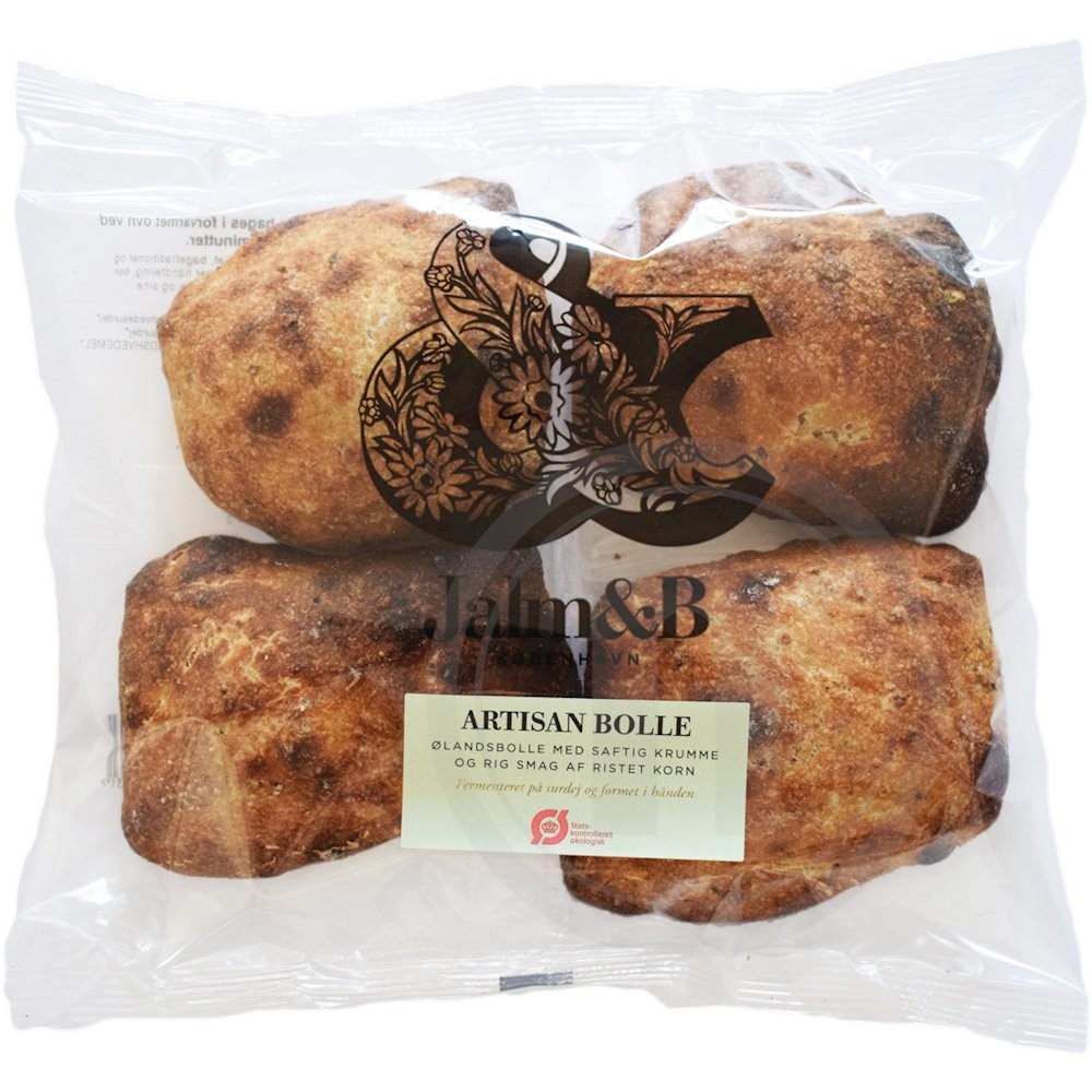 Jalm&B Artisanboller Øko 4 stk