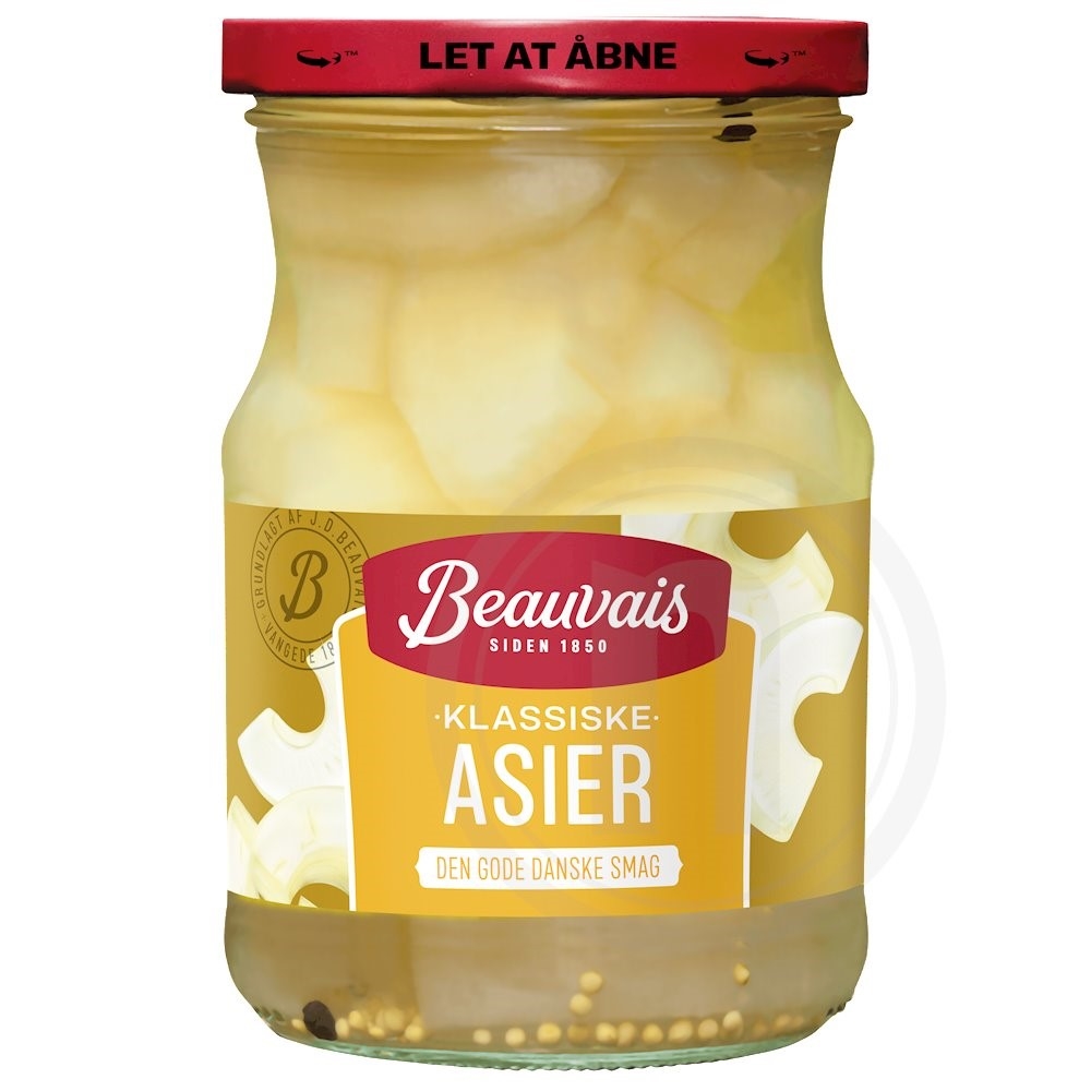 Beauvais Asier i strimler