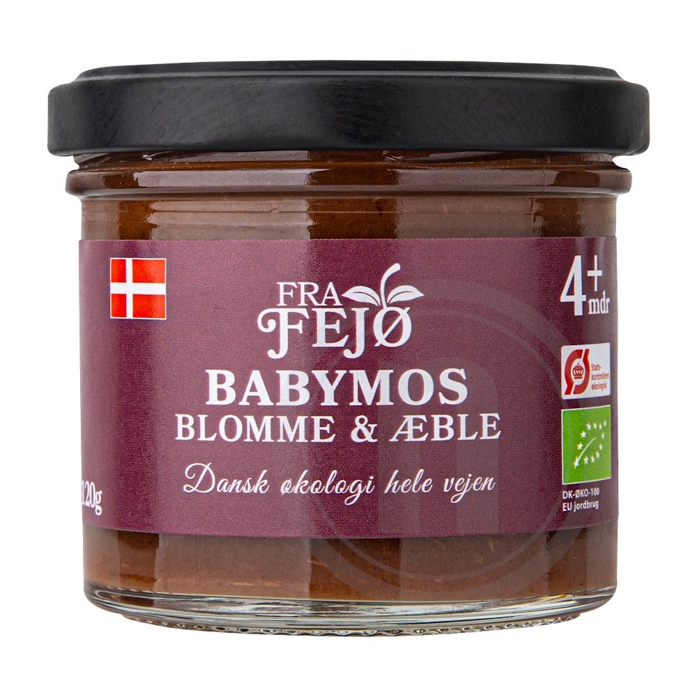 Babymos m. blomme øko.
