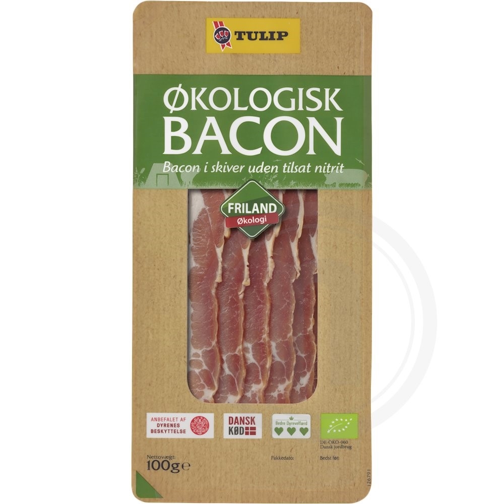Bacon i skiver øko.