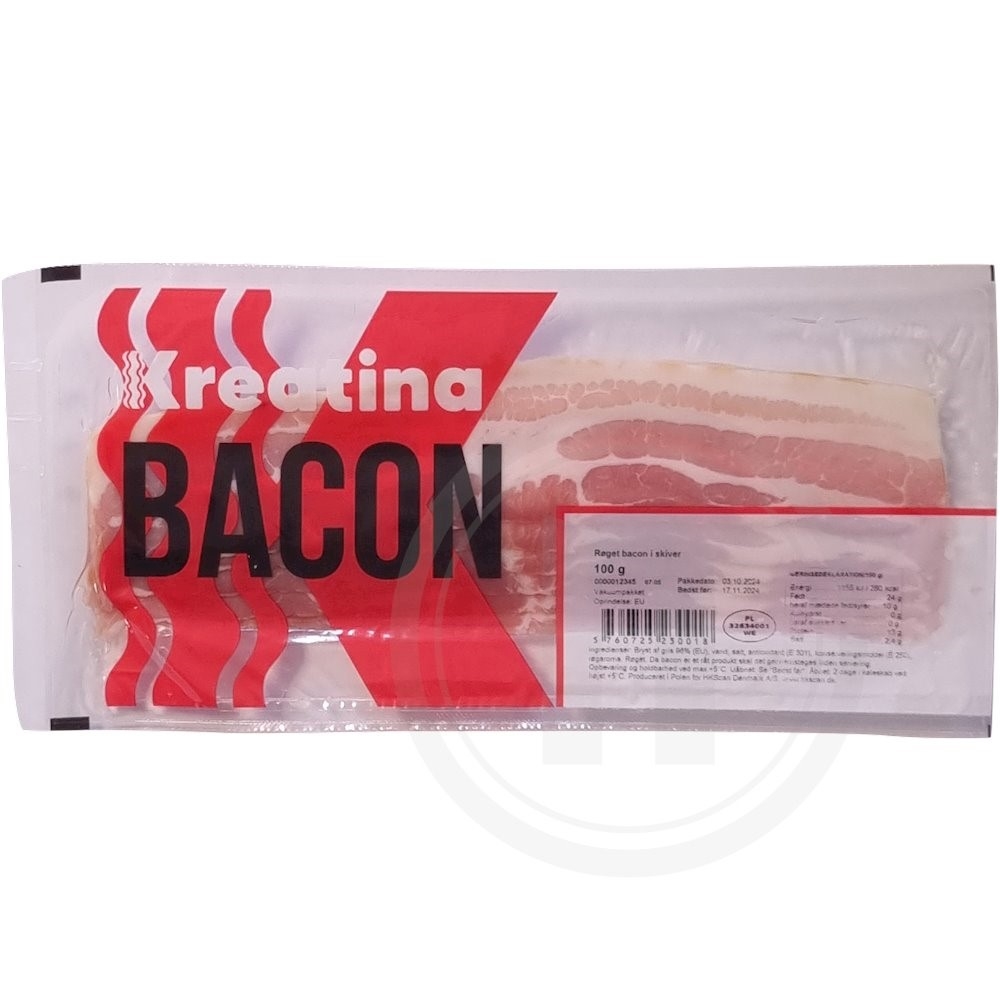 Kreatina Bacon i Skiver