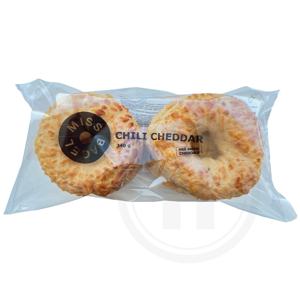 Miss Bagel Bagel Med Chili Og Cheddar