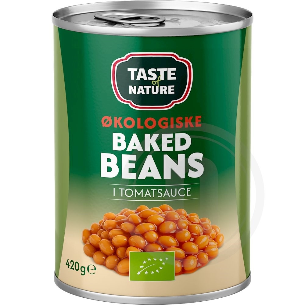 Baked beans øko.