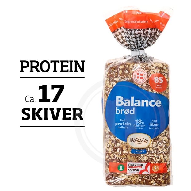 Balance rugbrød fra Kohberg – Leveret med nemlig.com
