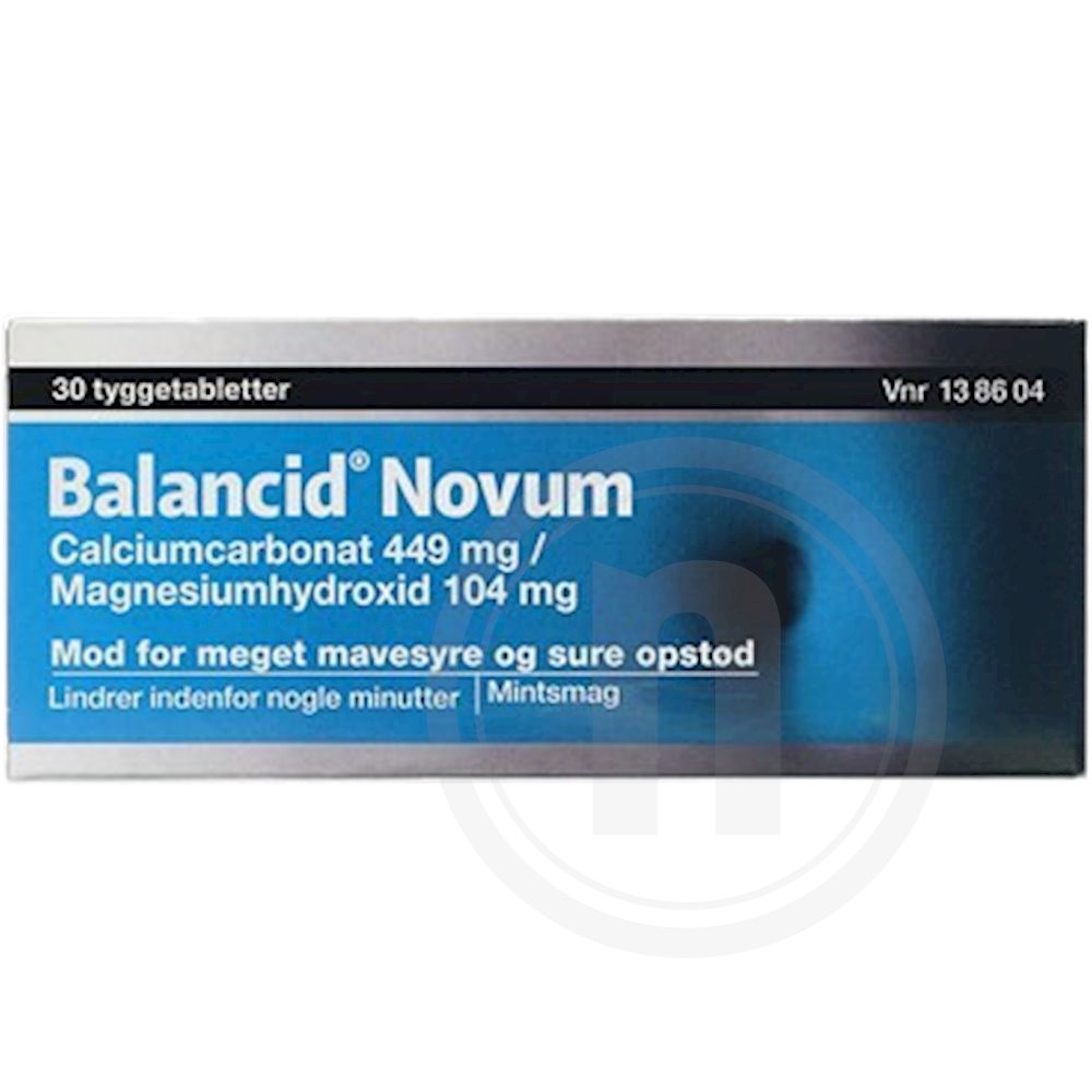 Balancid Novum Tyggetabletter 30 stk