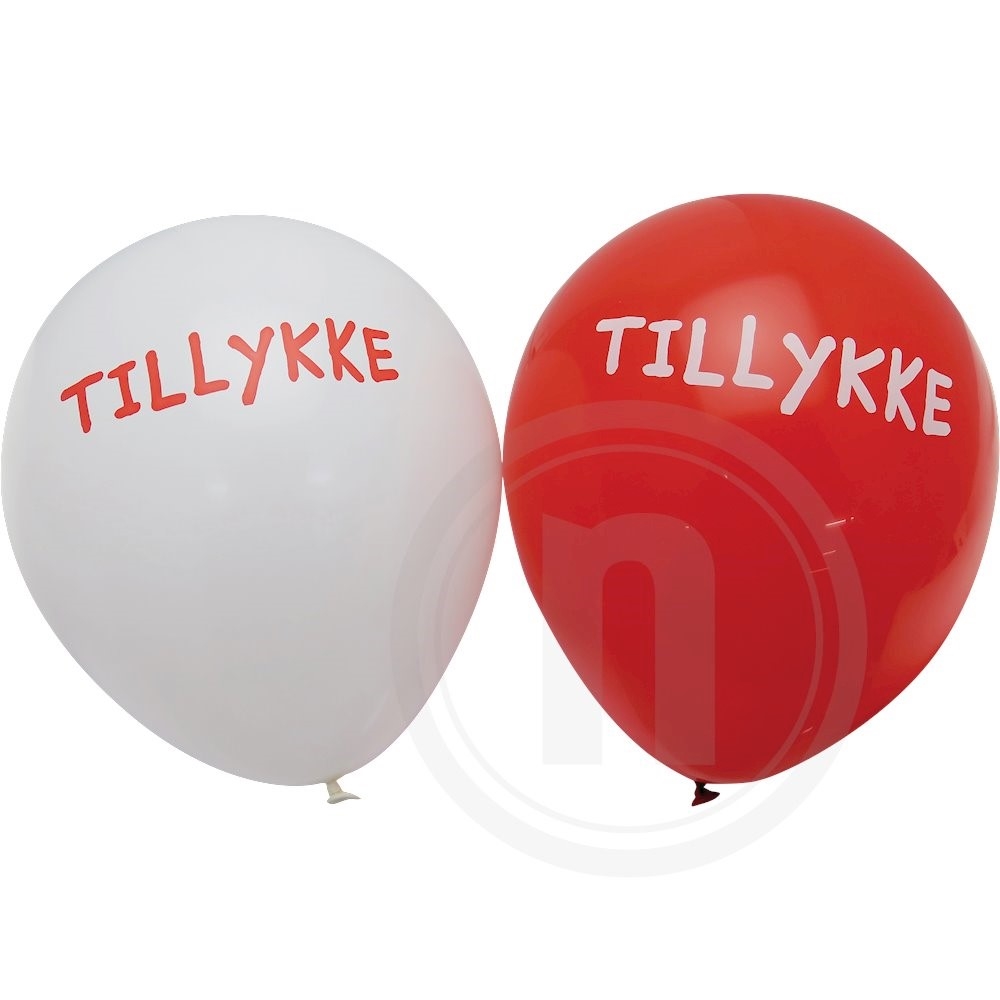 Balloner m. tillykke