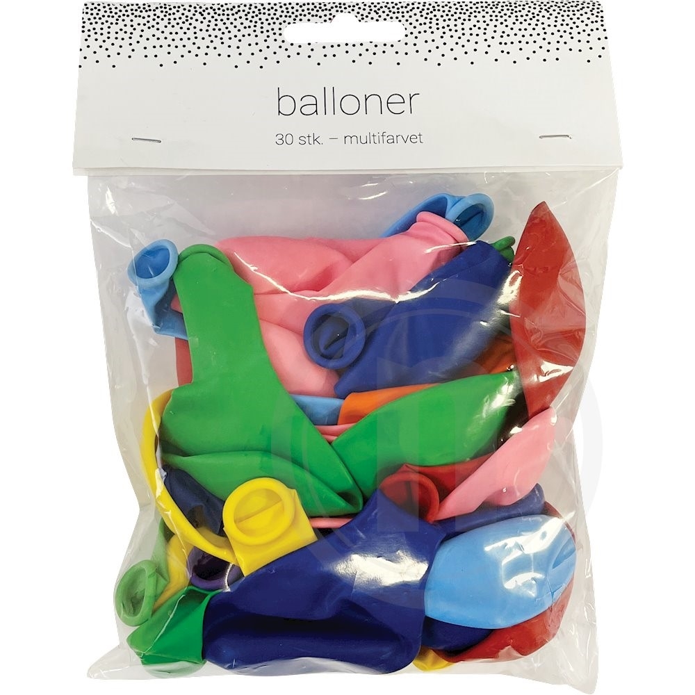 Balloner (multifarvet) – produktbillede