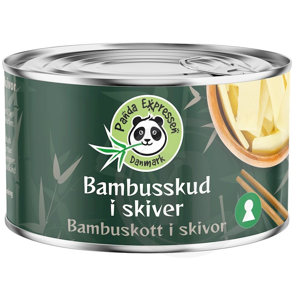 Bambusskud i skiver