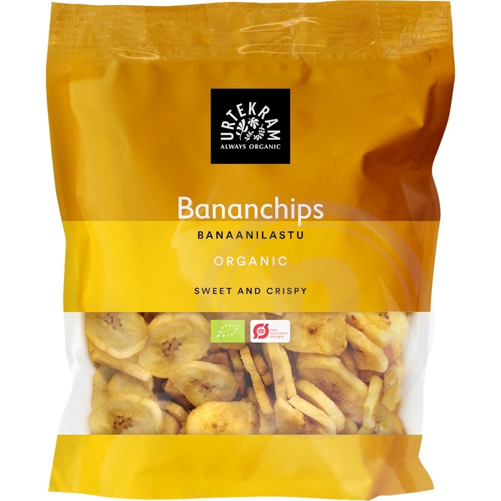 Bananchips øko.
