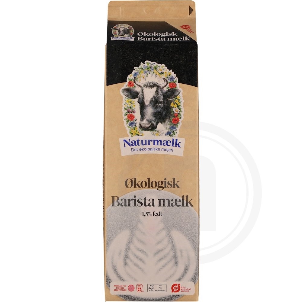 Naturmælk Barista mælk øko.
