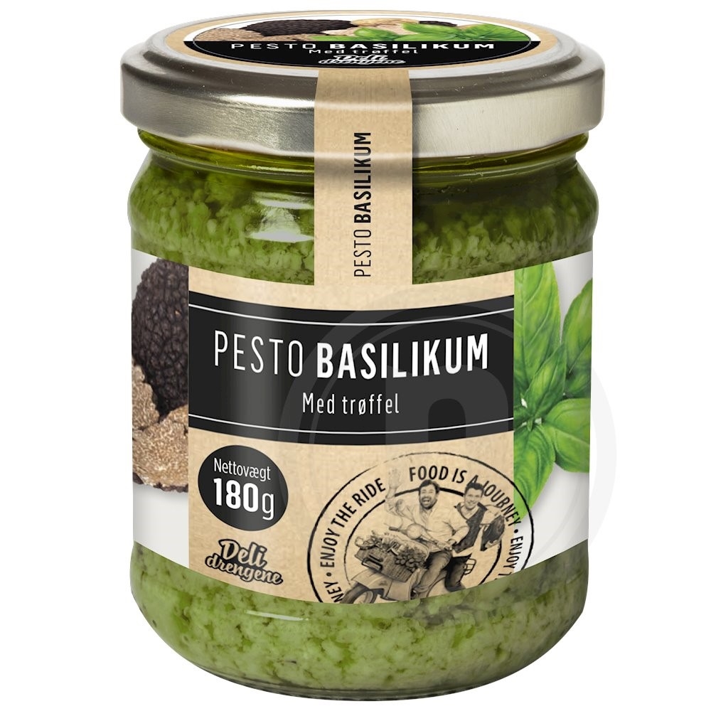 Deli Drengene Basilikum Pesto med Trøffel