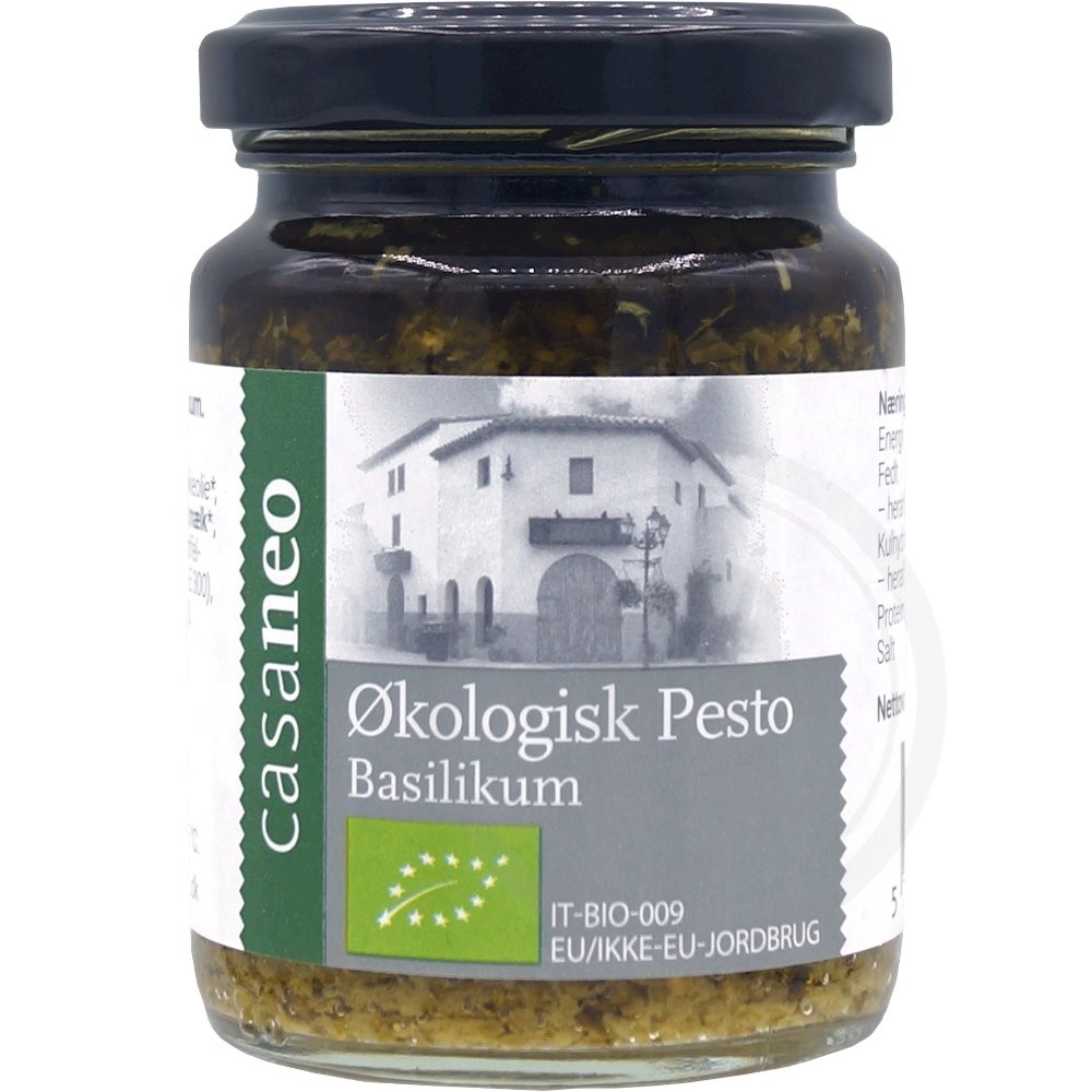 Basilikum pesto øko.