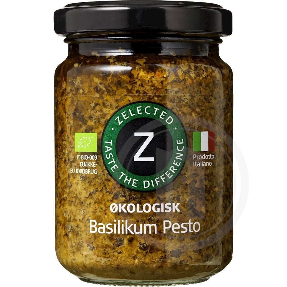 Basilikum pesto øko.