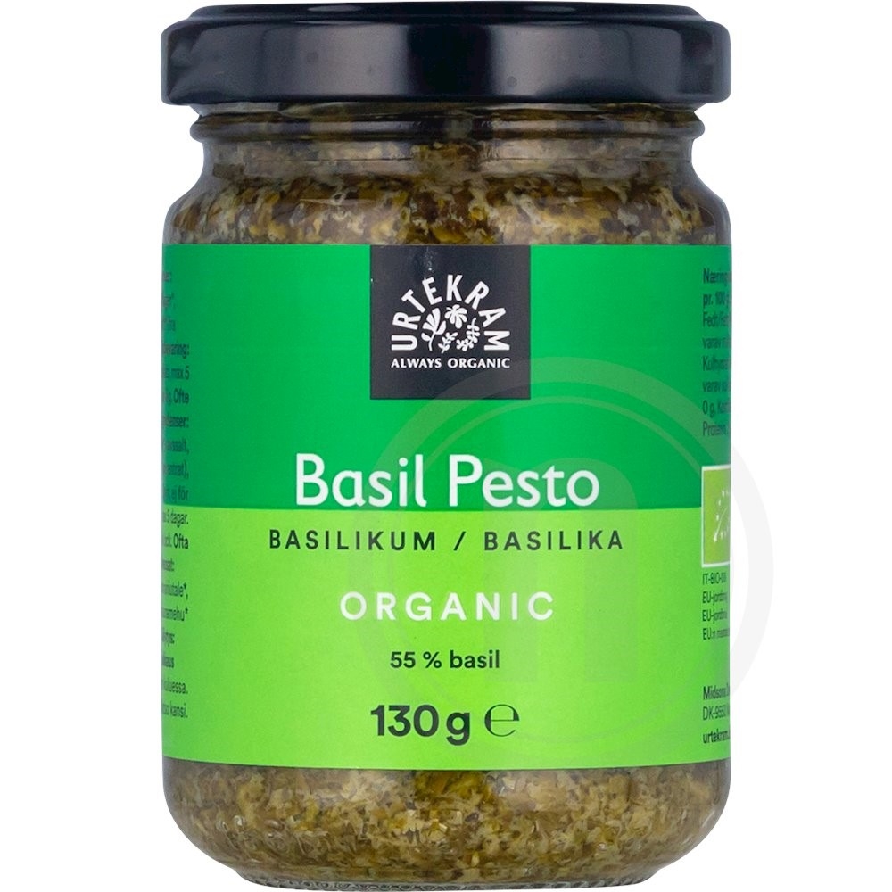 Basilikum pesto øko.