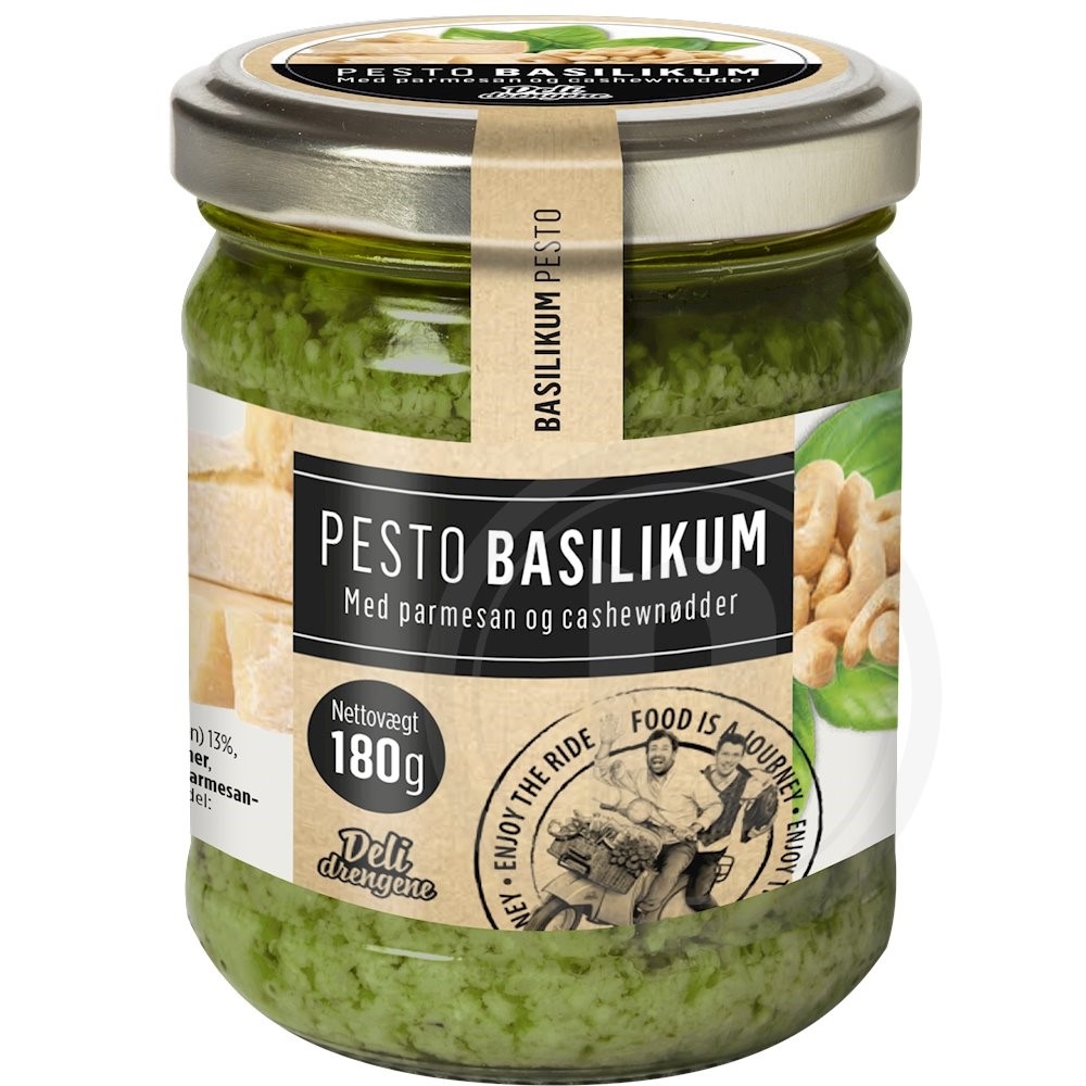 Deli Drengene Basilikum pesto