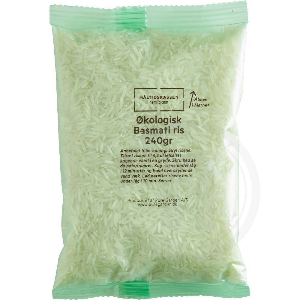 Pure Garden Basmatiris øko.