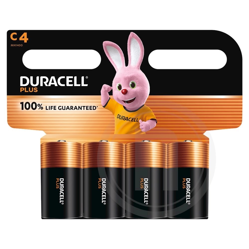 Duracell Plus Power Batterier C .