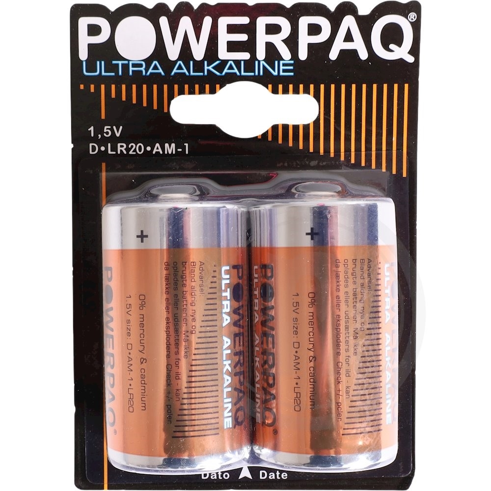 Batterier D LR20
