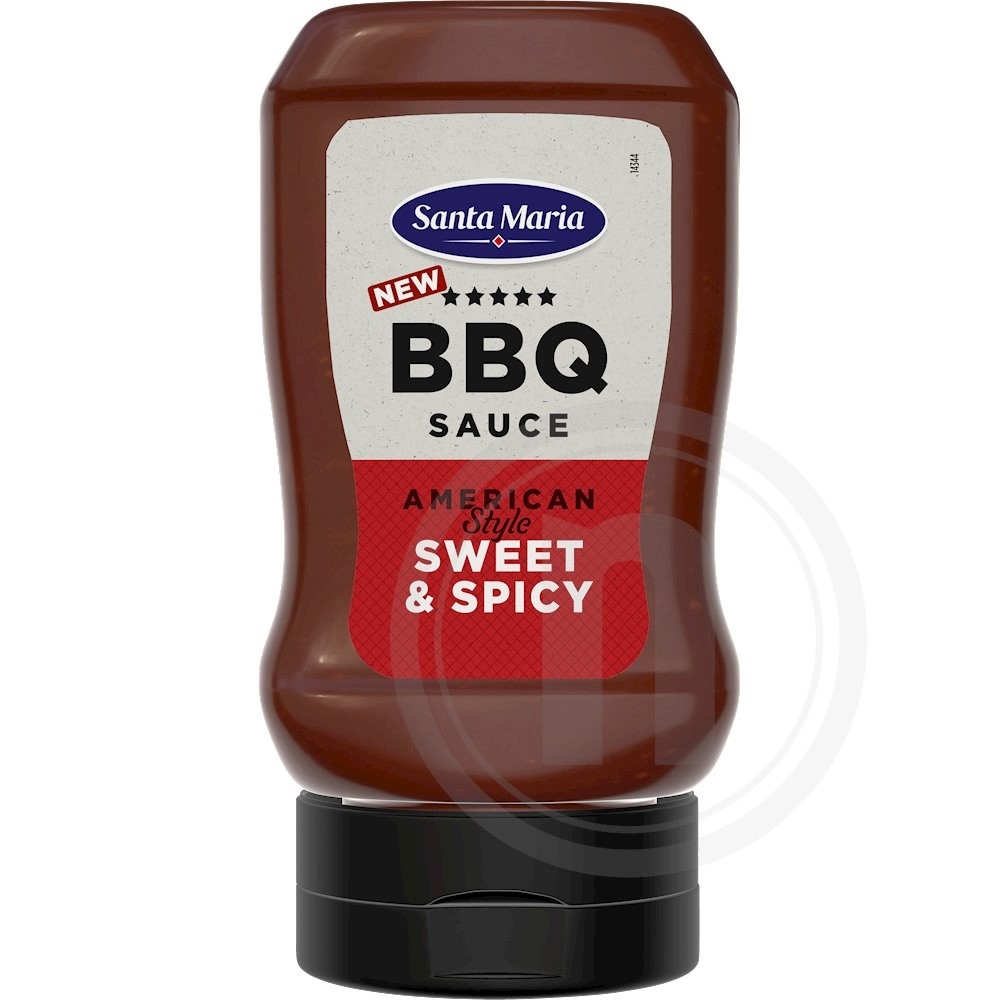 BBQ sauce sweet and spicy