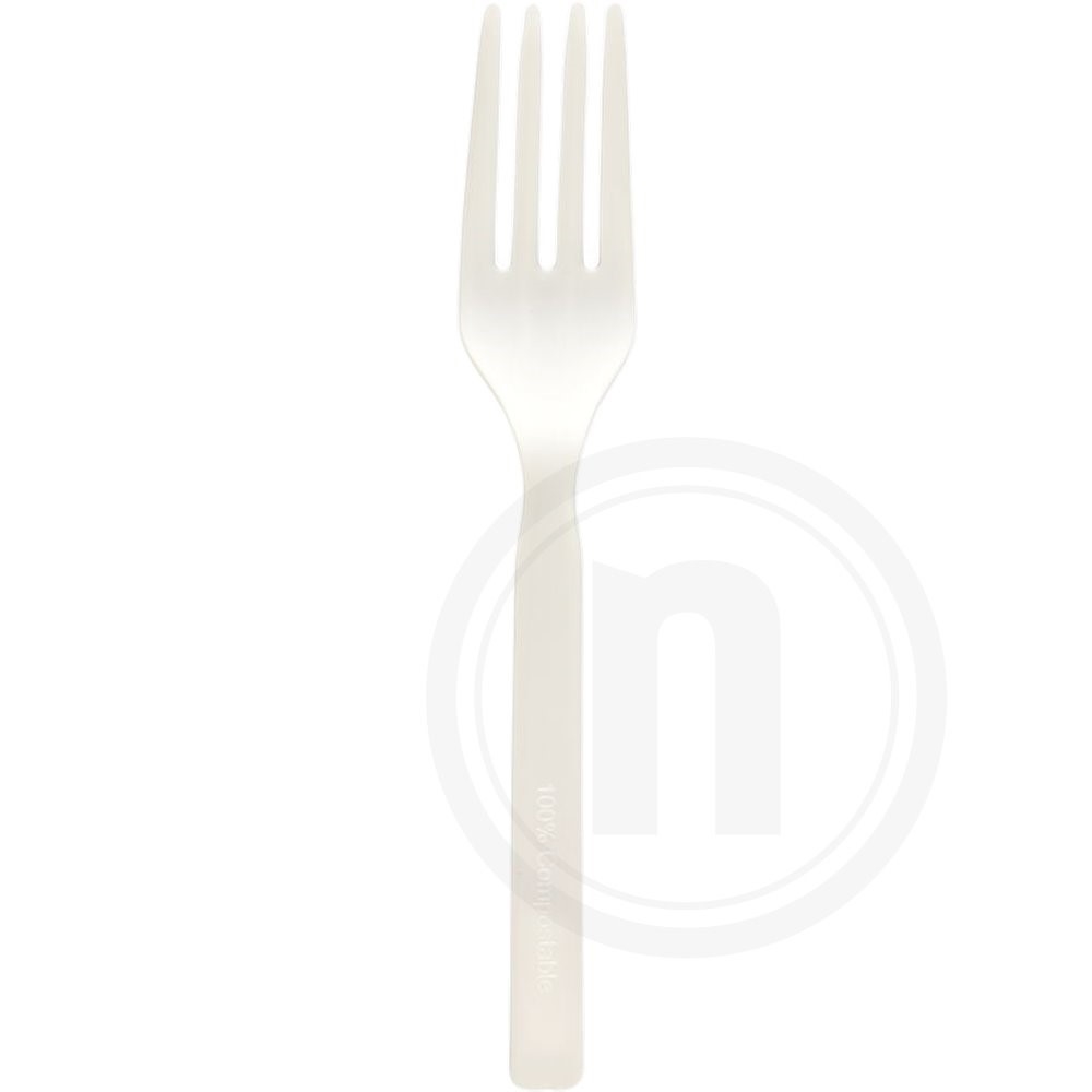 Duni Bio Engangsgaffel Hvid