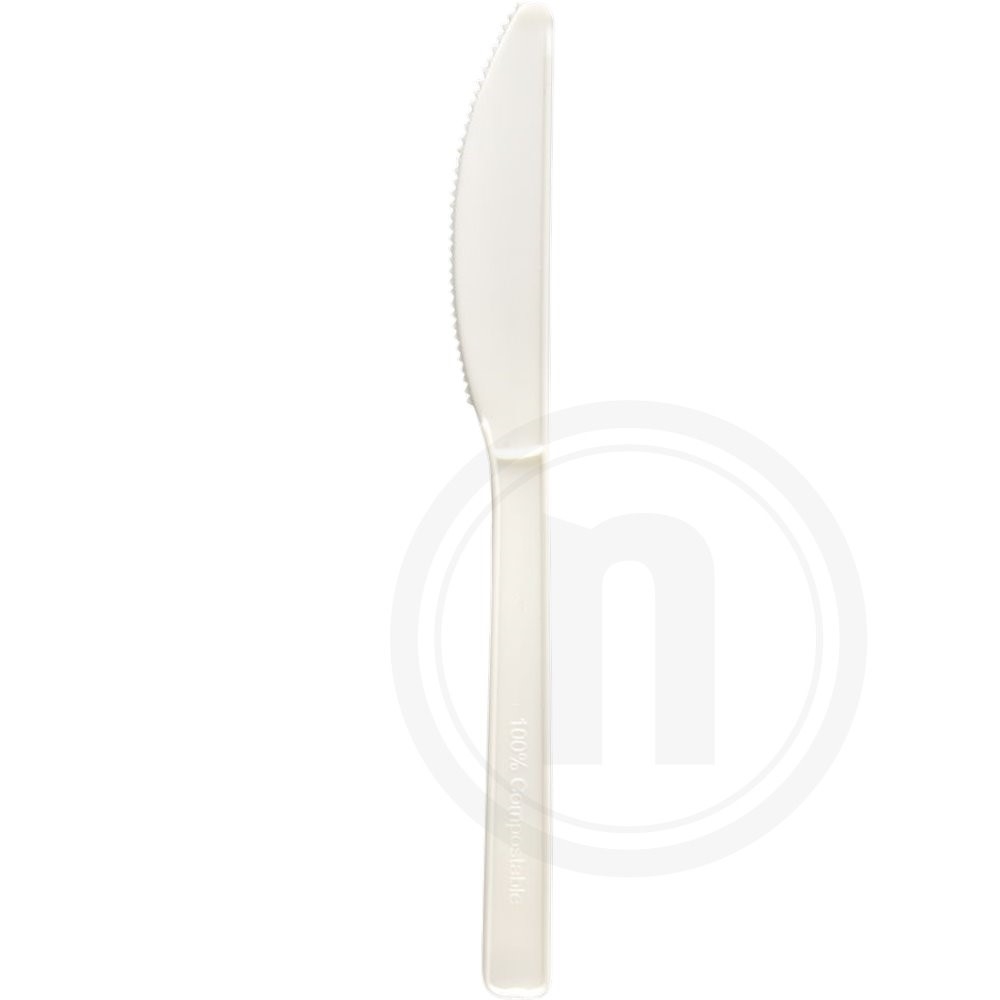 Duni Bio Engangskniv Hvid