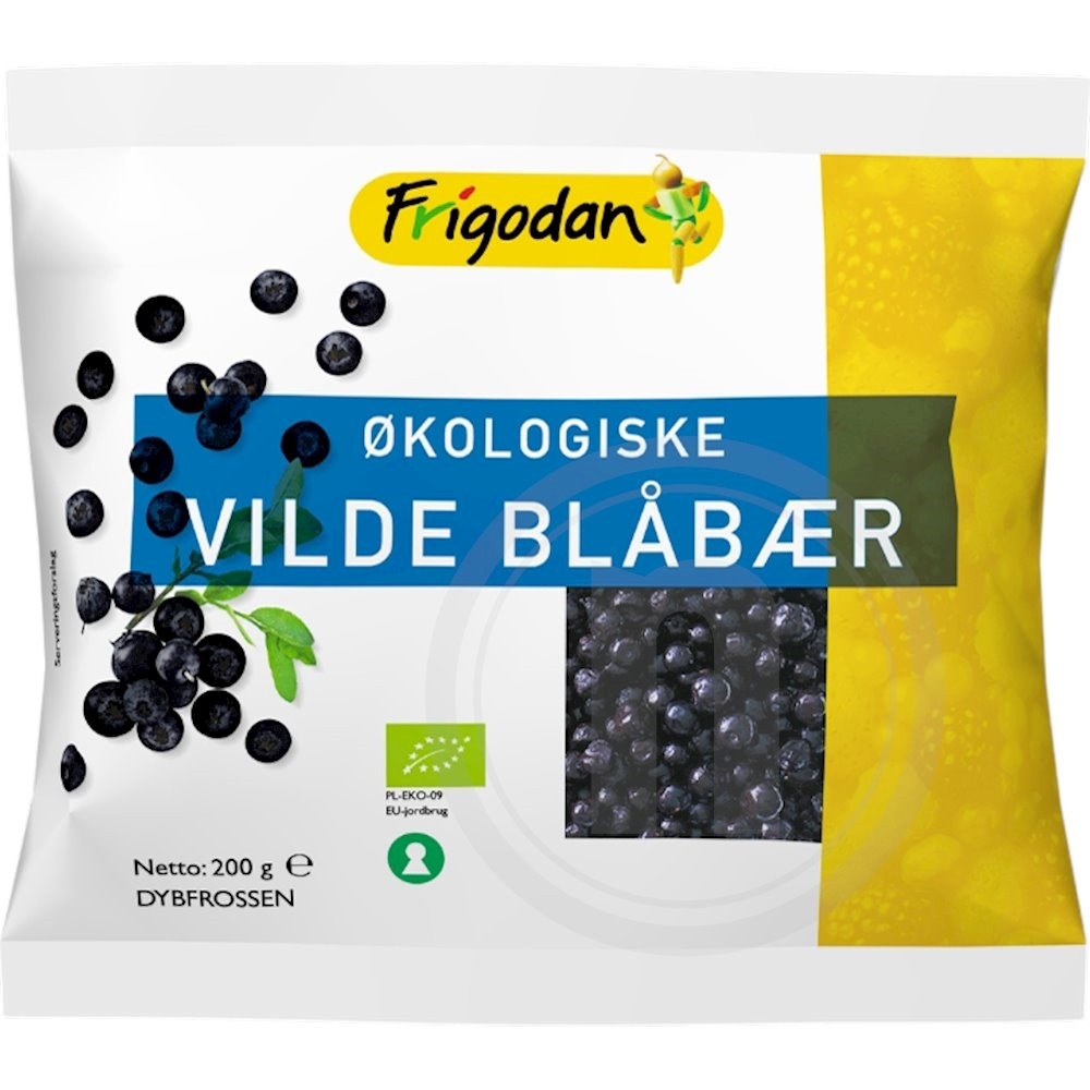 Frigodan Blåbær Økologisk