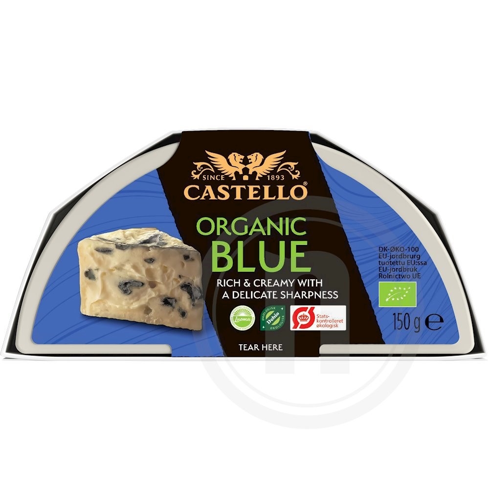 Castello Organic Blue Blåskimmelost økologisk