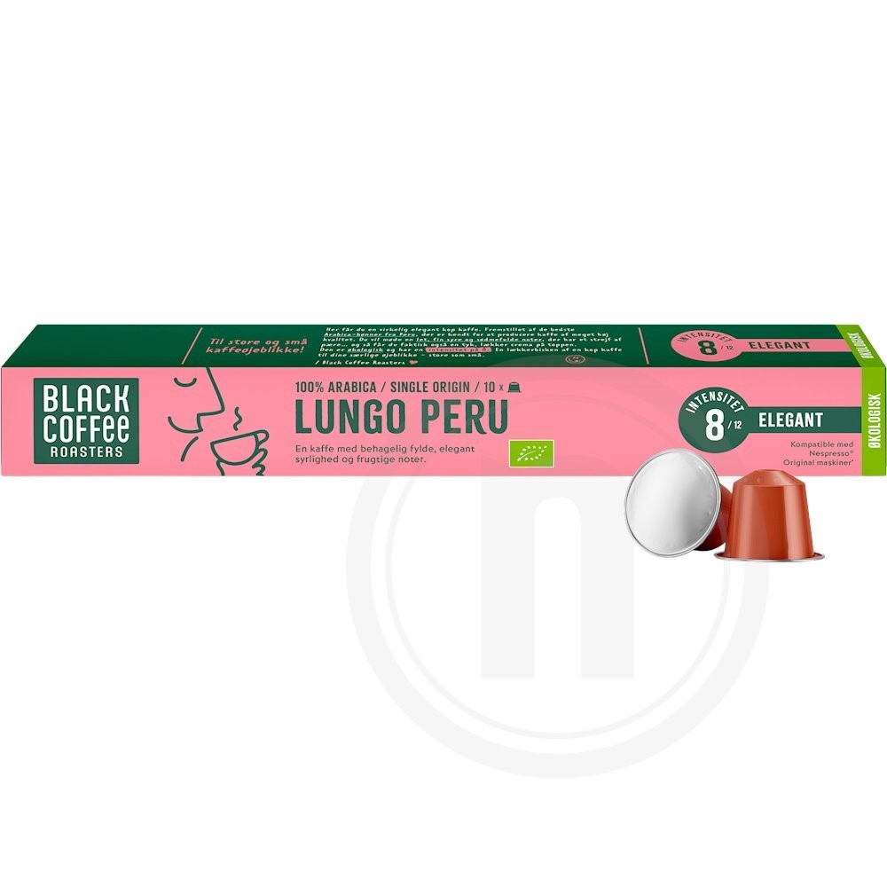 Black Coffee Lungo Peru øko.
