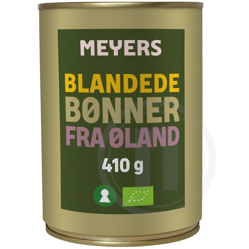 Blandede bønner øko.