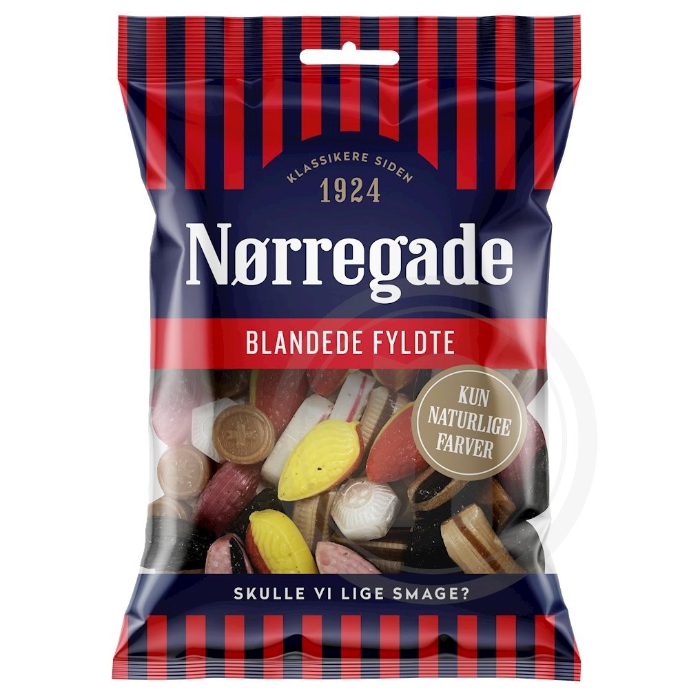 Blandede fyldte bolcher