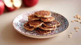 Æblepandekager - fra 6 måneder