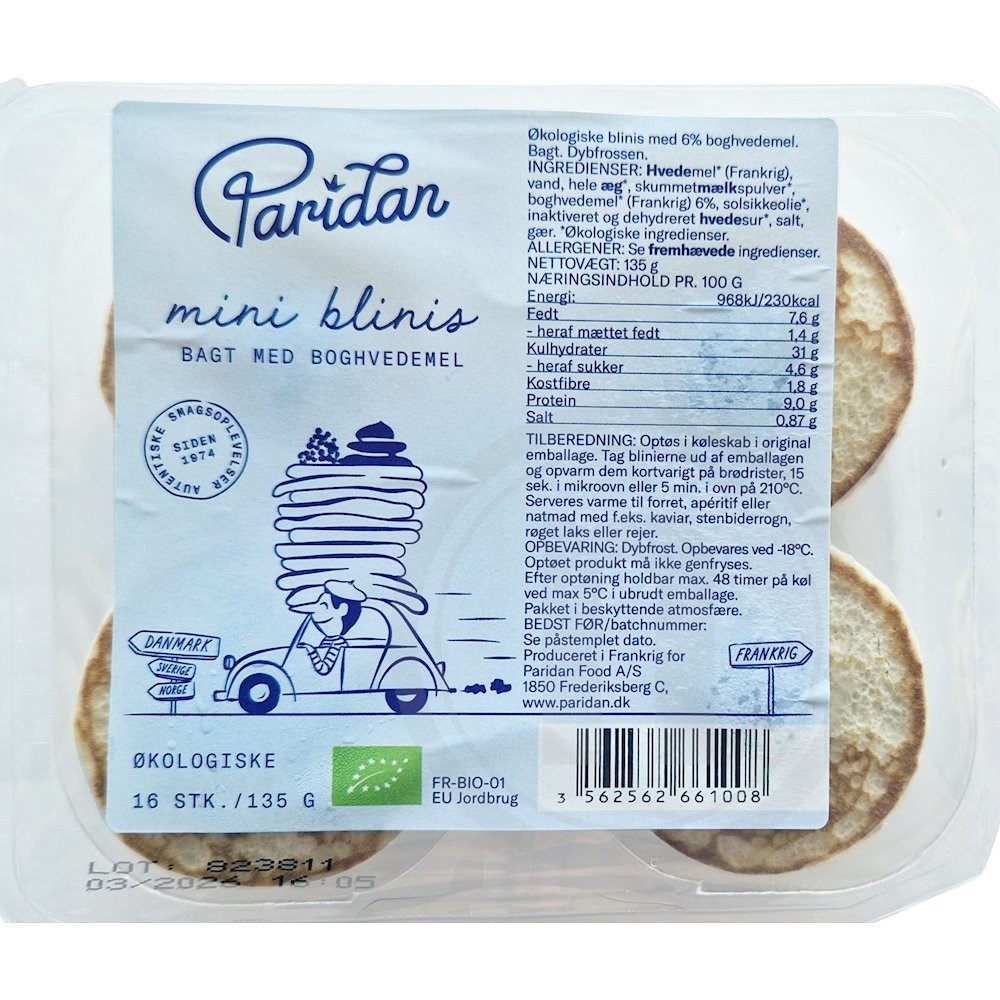Blinis øko.
