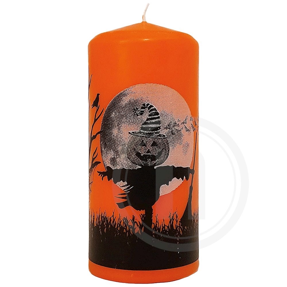 Bloklys m. halloween motiv