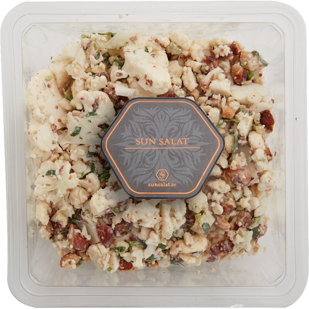 Sun Salat Blomkålssalat med Mandler