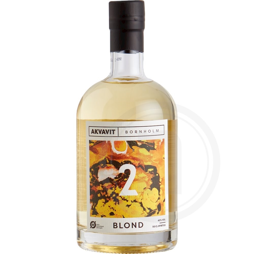 BLOND Akvavit øko. (40) fra Akvavit Bornholm Leveret med