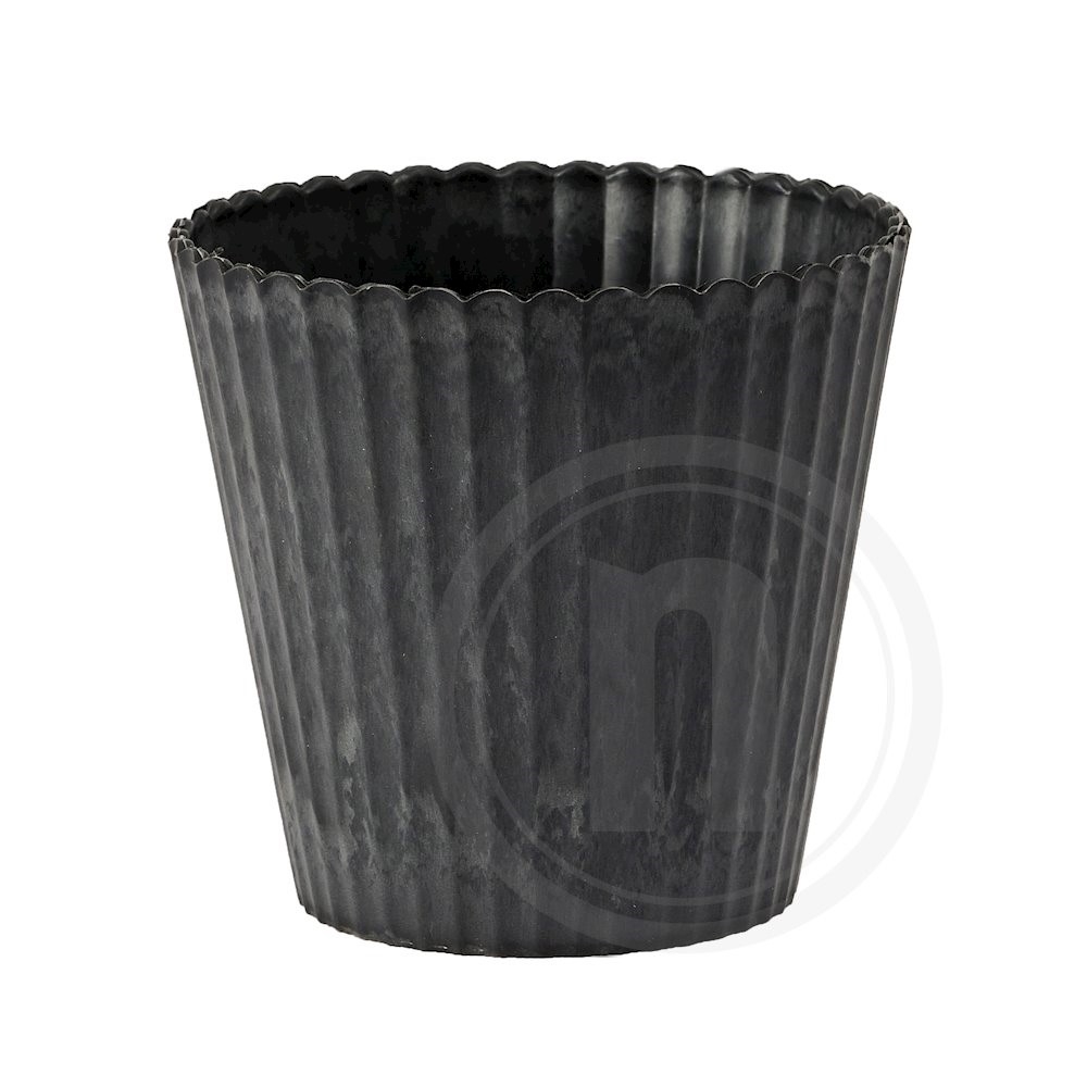 Bloom Plastpotte Sort Ø13 cm H12,5 cm