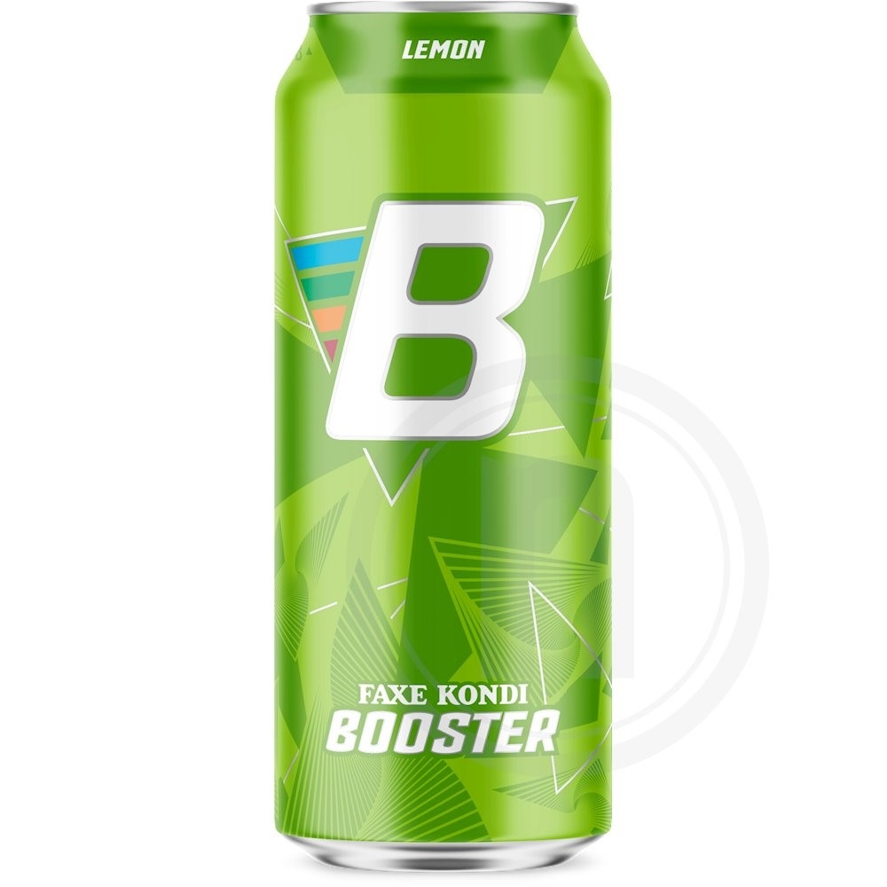 Booster Lemon (dåse) fra Faxe Kondi – Leveret med nemlig.com