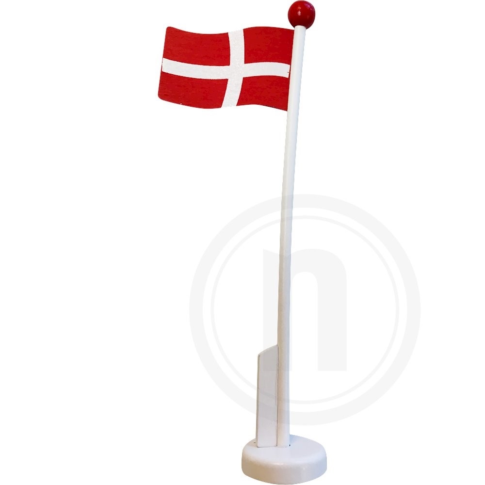 Bordflag i træ