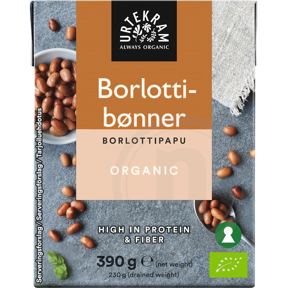 Urtekram Borlotti Bønner Øko