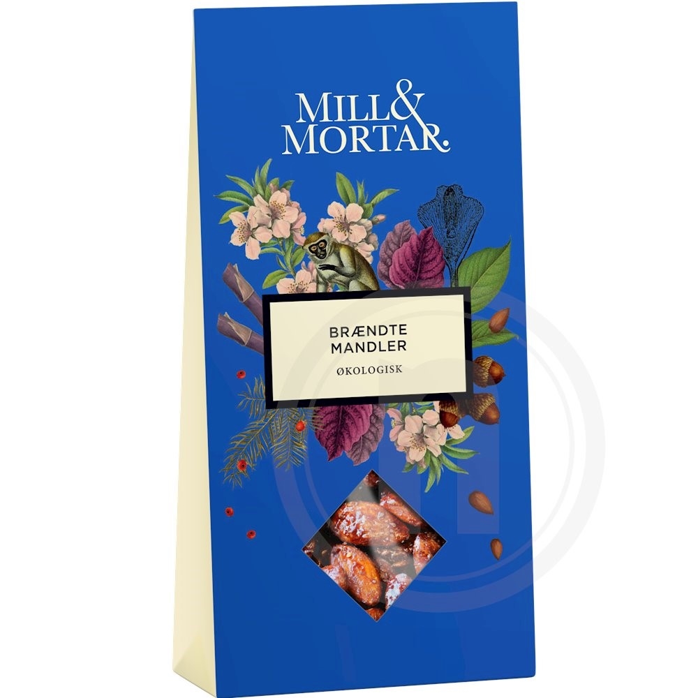 Mill & Mortar Økologiske Brændte Mandler